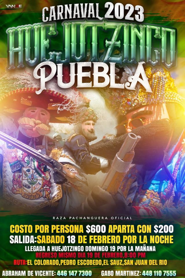 Carnaval Huejotzingo Puebla 2023\ufffd