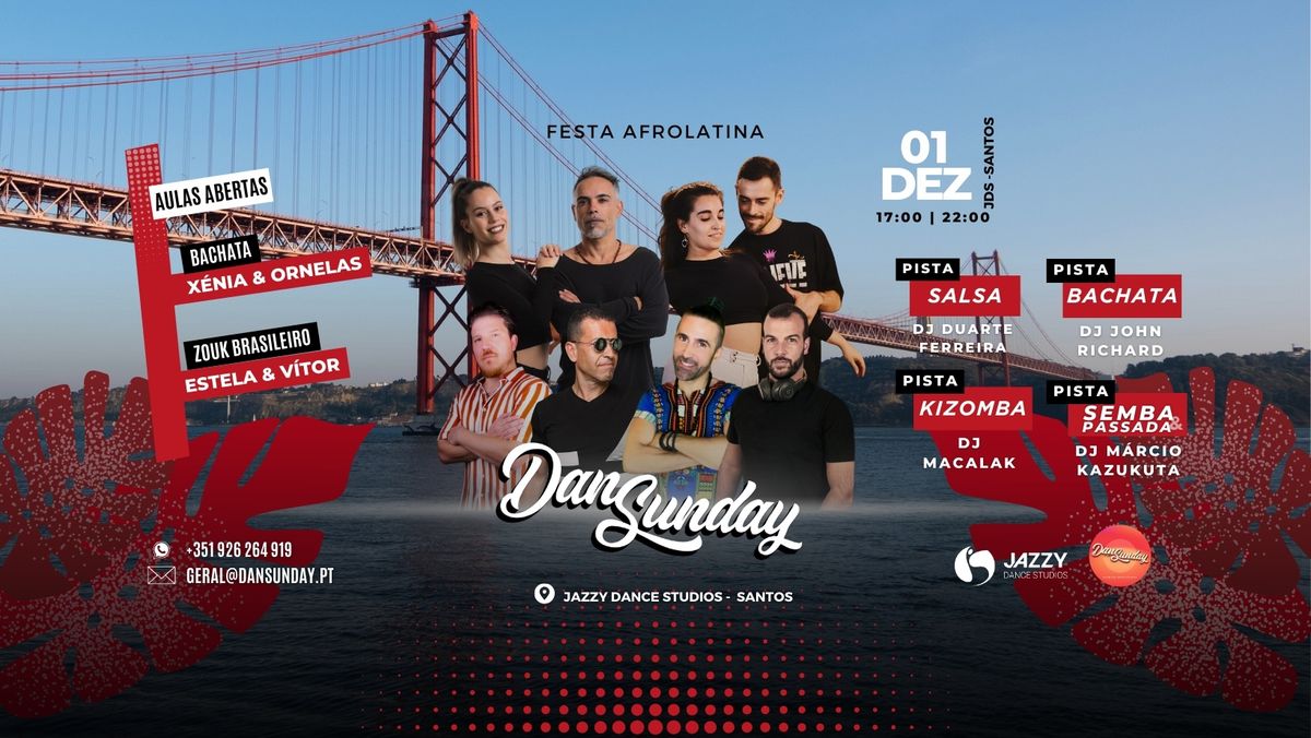 DanSunday | Festa Afrolatina | 1 DEZ | GINGA & TARRAXINHA Bootcamp by IN\u00caS MIRANDA