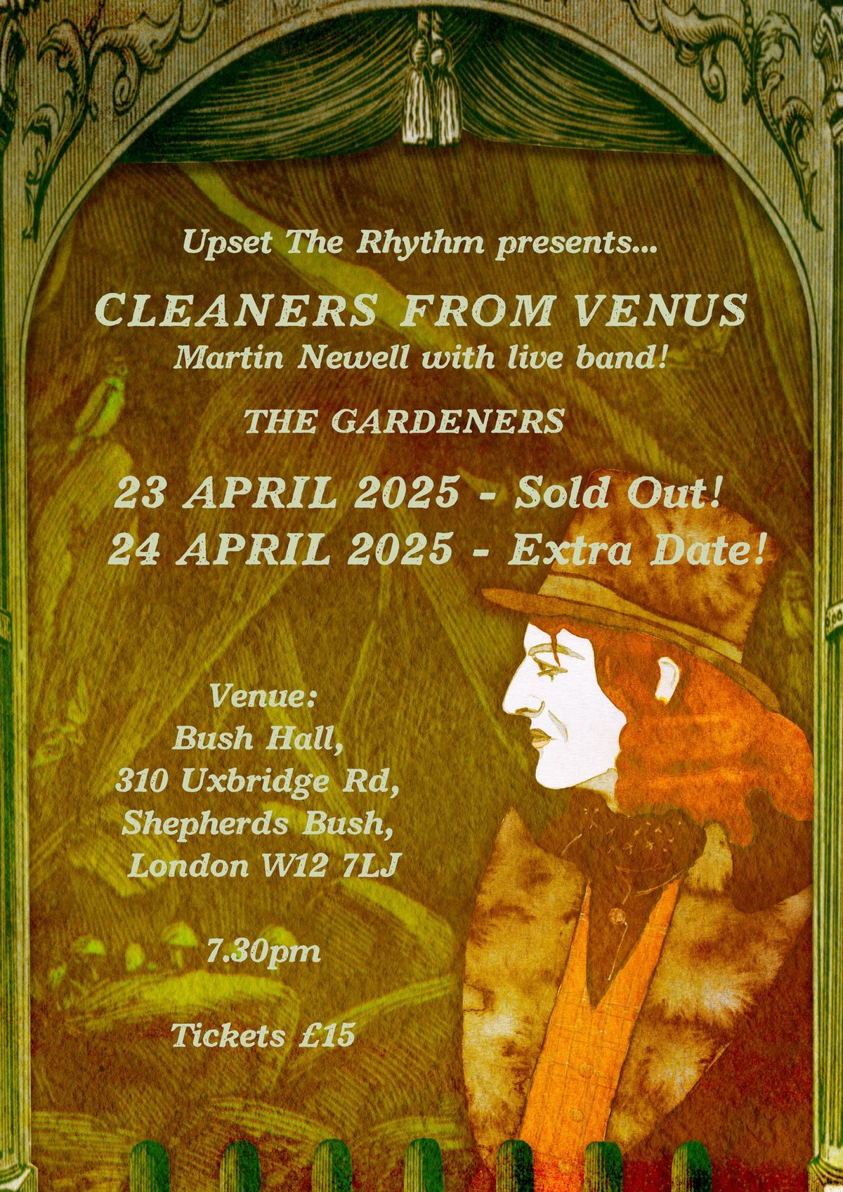 Cleaners From Venus - Martin Newell + live band! (EXTRA DATE ADDED!))