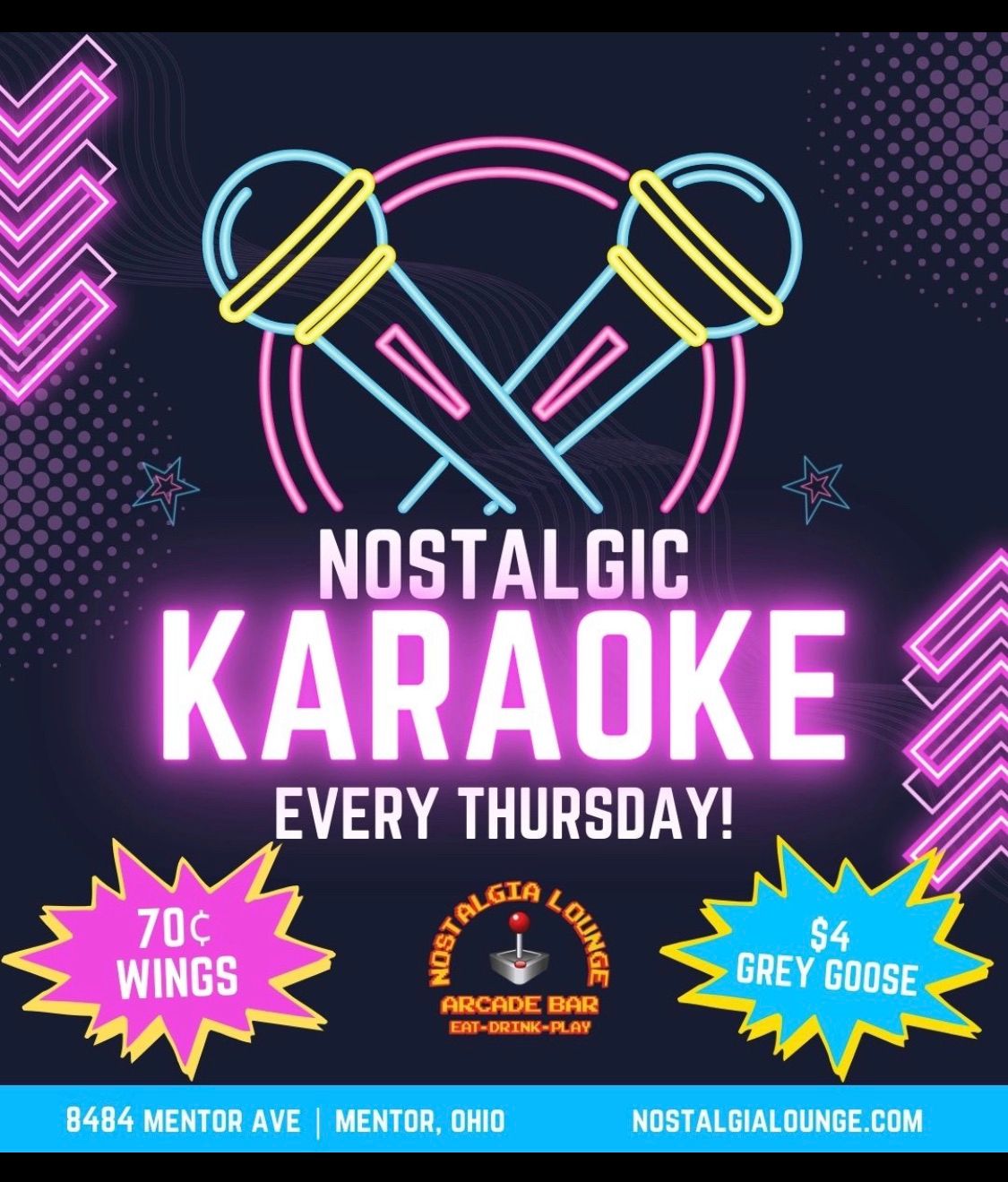 Karaoke & Wing Night! \ud83c\udfa4 \ud83d\udc14 8pm Karaoke Starts! 