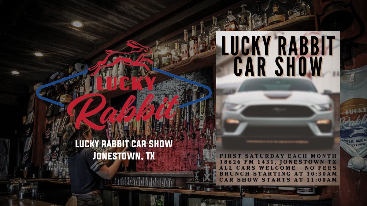 Car Show at Lucky Rabbit (Jonestown, TX)