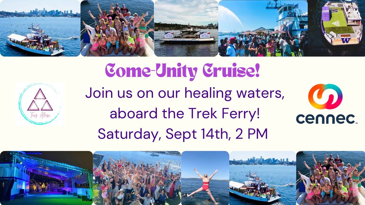 Connect on a Boat! A \u201cCome-Unity\u201d Cruise  of Lake Washington ?\u2600\ufe0f?\ufe0f