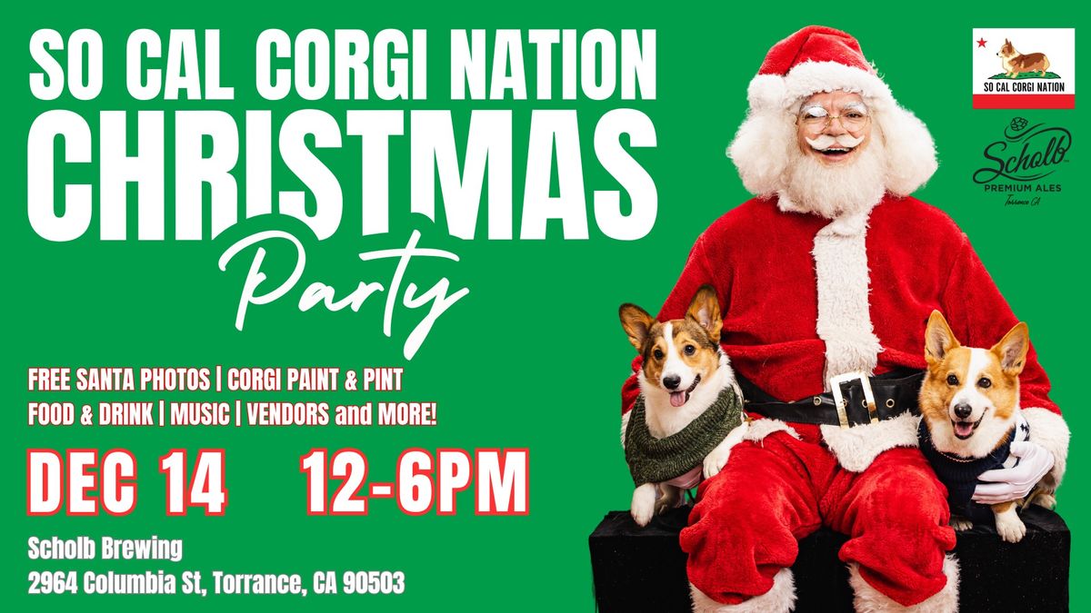 2024 So Cal Corgi Nation Christmas Party