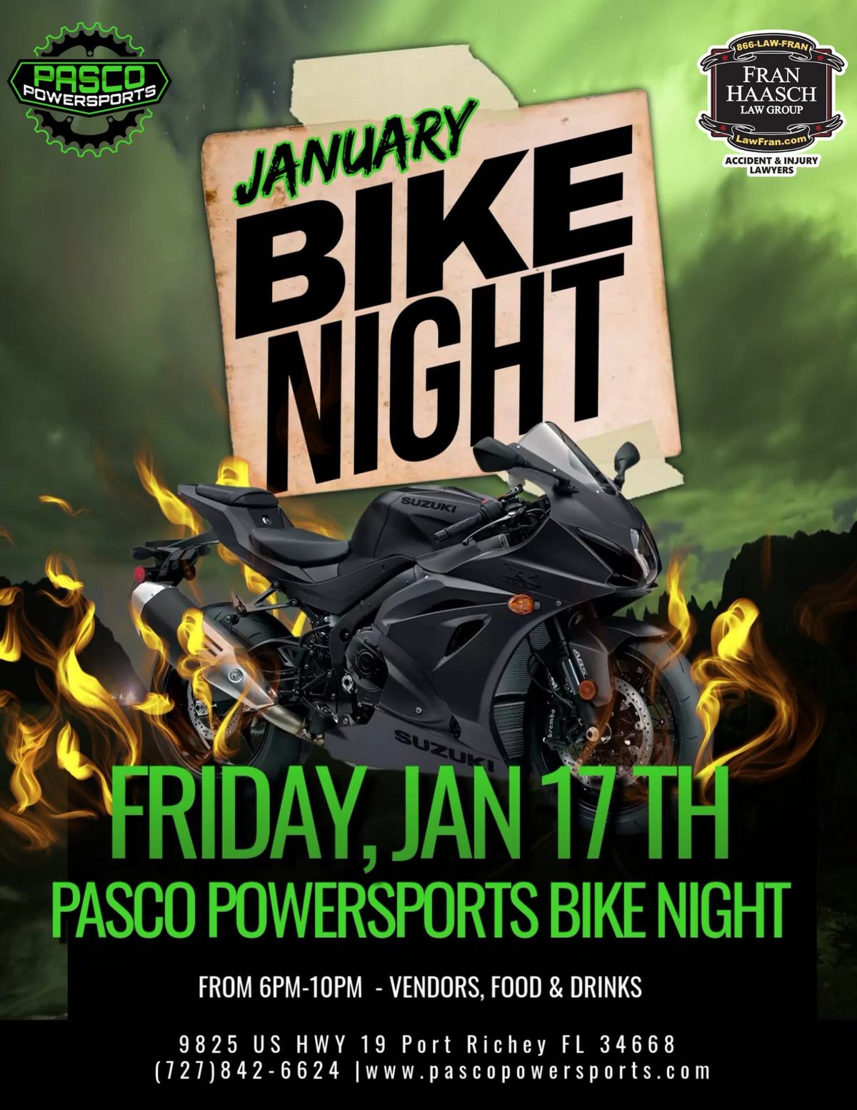 Pasco Powersports Bike Night