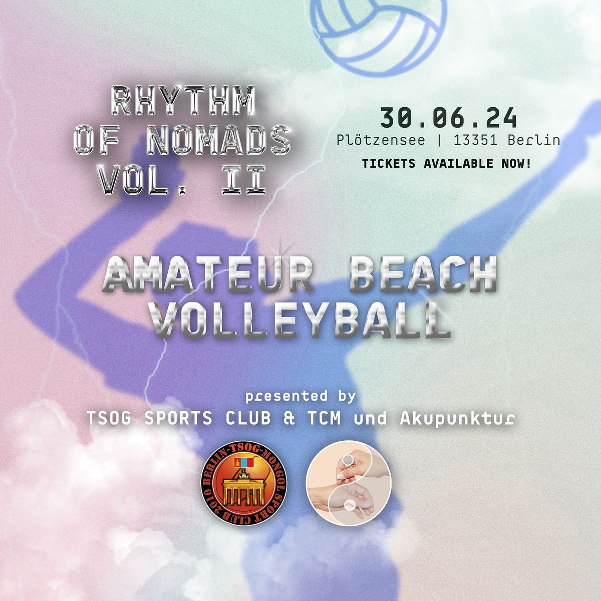 Amateur Beach Volleyball Tournament  - "RHYTHM OF NOMADS 2024" 