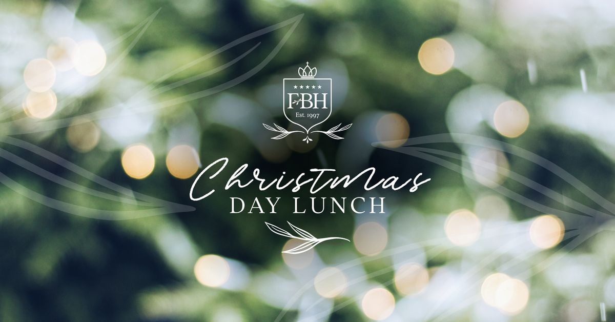 Family Christmas day luncheon at Fairlawns