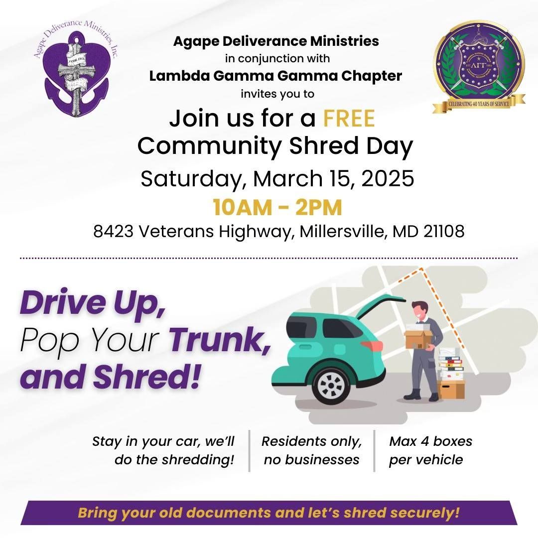 Community Shred Day!