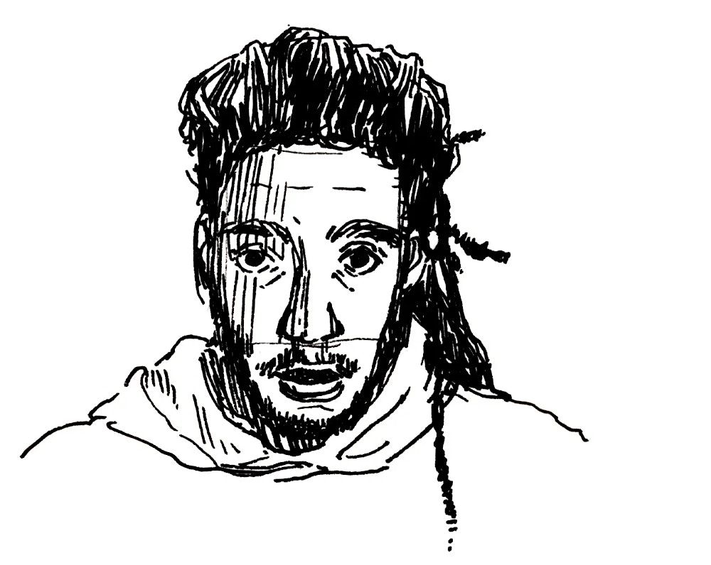 Life Drawing met Rossel Chaslie