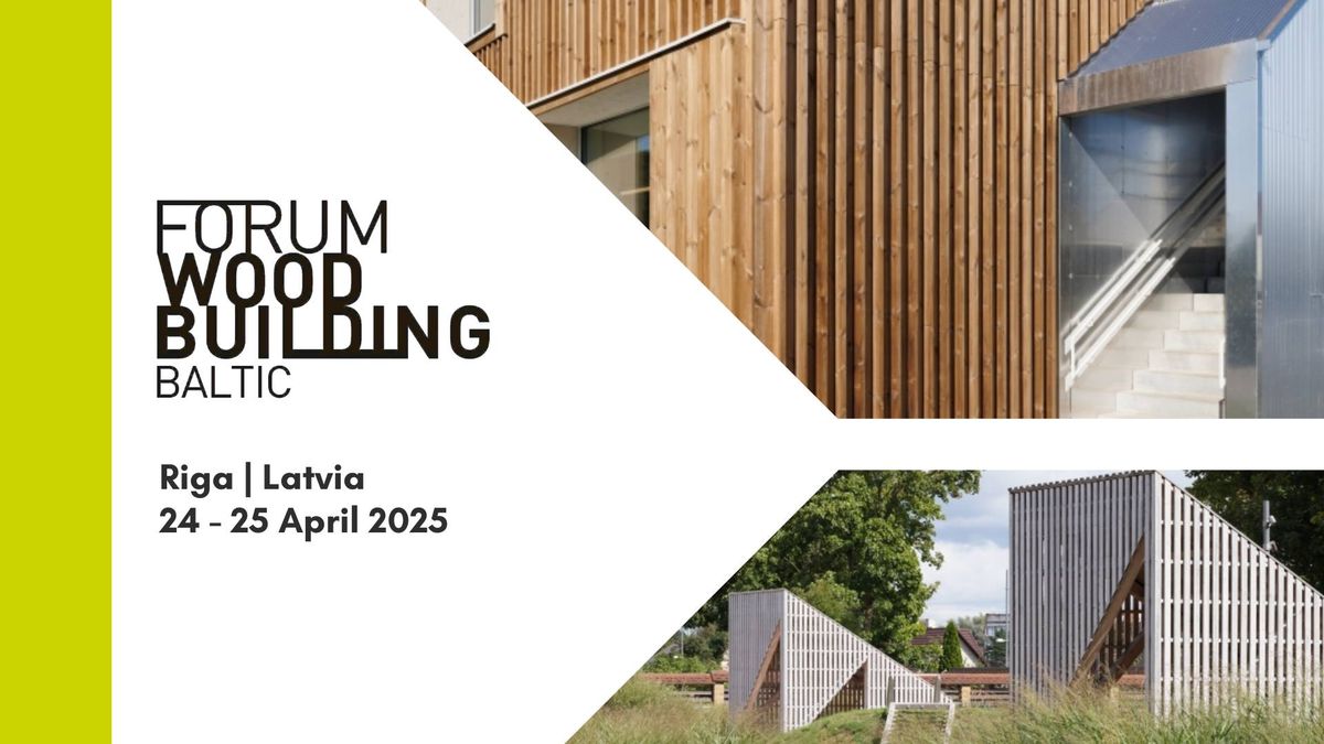 Forum Wood Building Baltic 2025