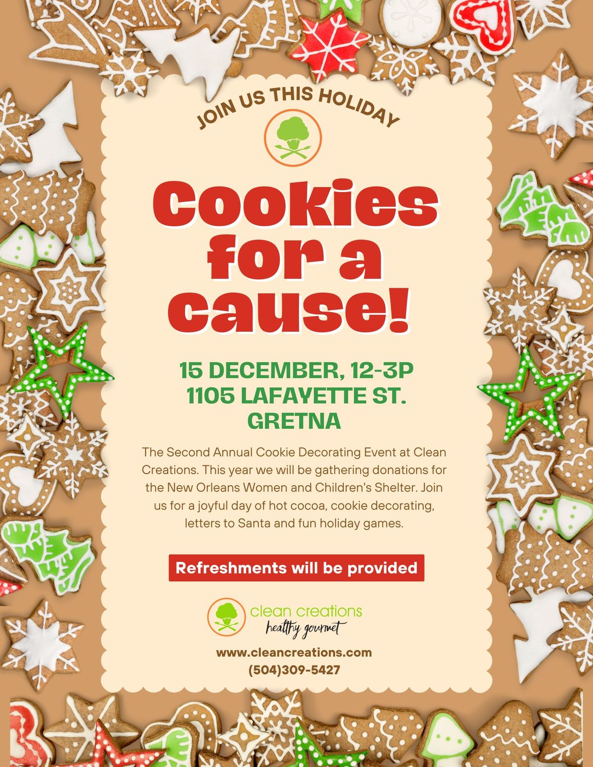 Cookies for a Cause 