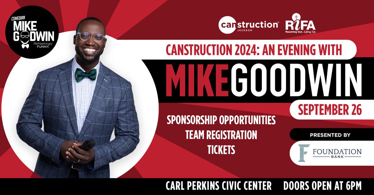 Canstruction 2024: An Evening with Mike Goodwin