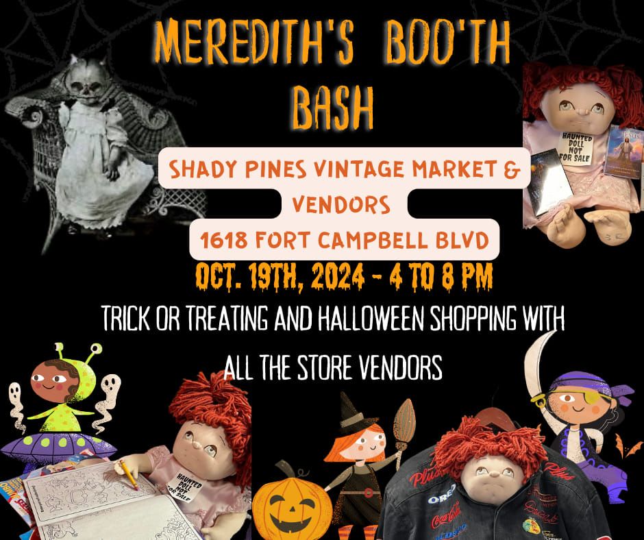 Trick or Treat at Meredith's Boo'th Bash