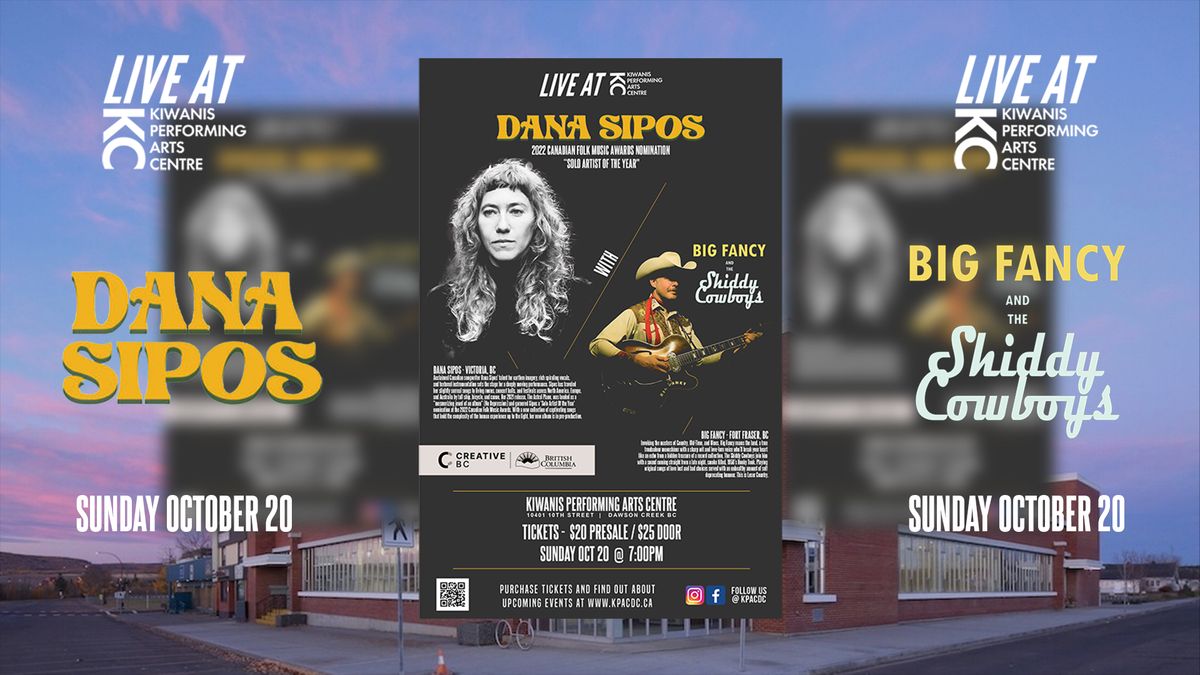 Live at KPAC: "Dana Sipos" with "Big Fancy"