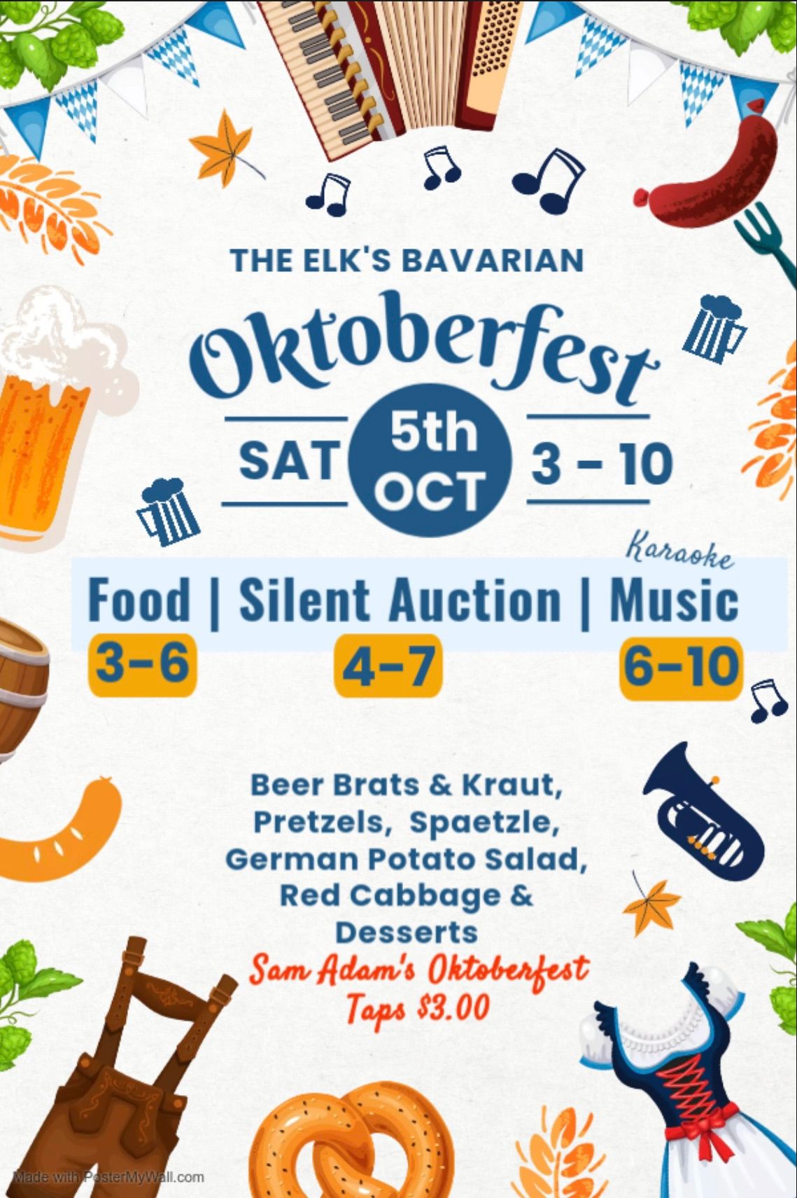 Hopkins Elks Oktoberfest & ENF Silent Auction