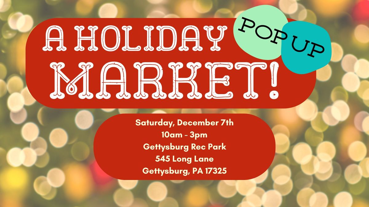 A Holiday Pop-Up Market 2024