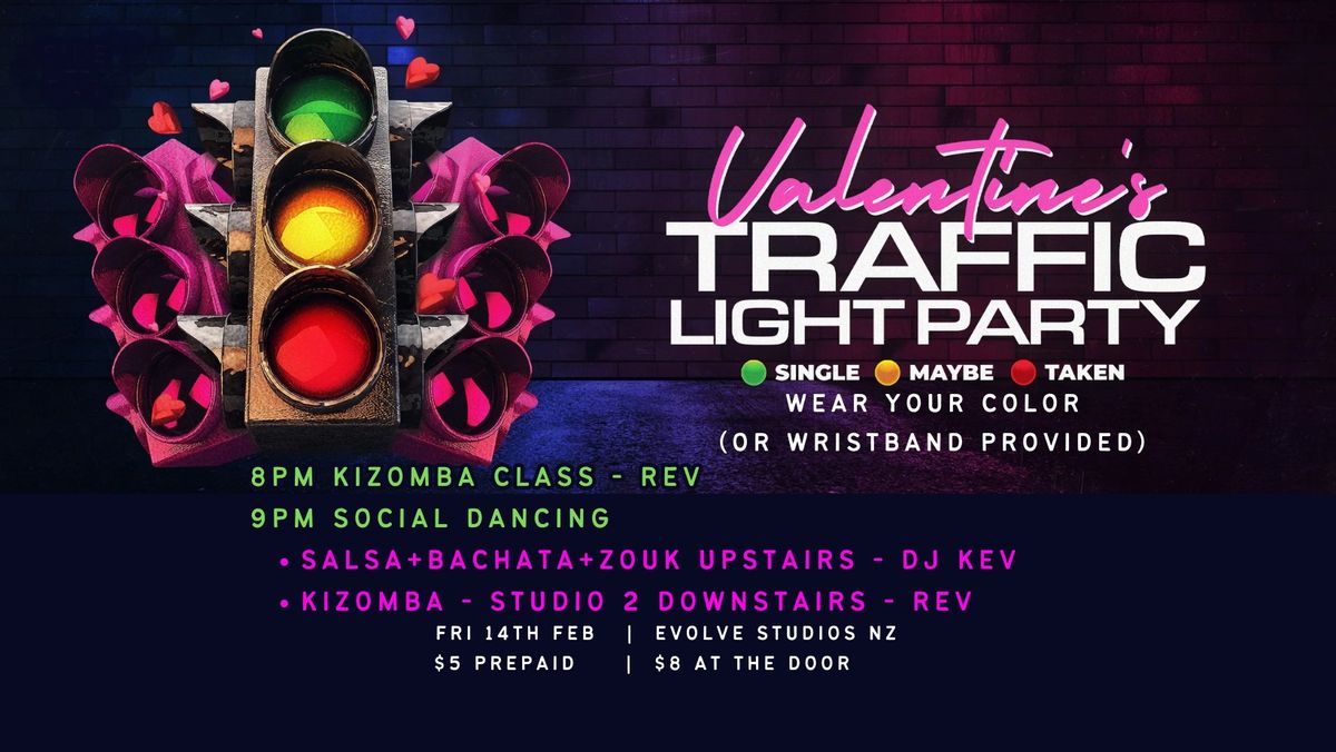 Valentine's Day Bachata Salsa Kizomba Zouk Dance Party