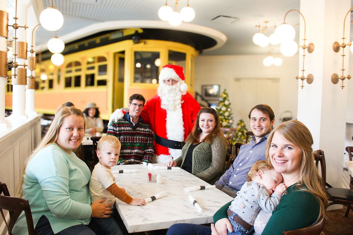 Dinner with Santa: December 8, 21, 22