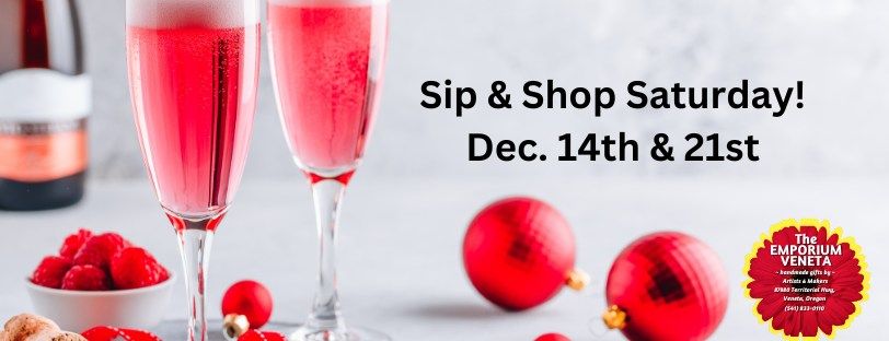 Sip & Shop Saturday at The Emporium, Veneta