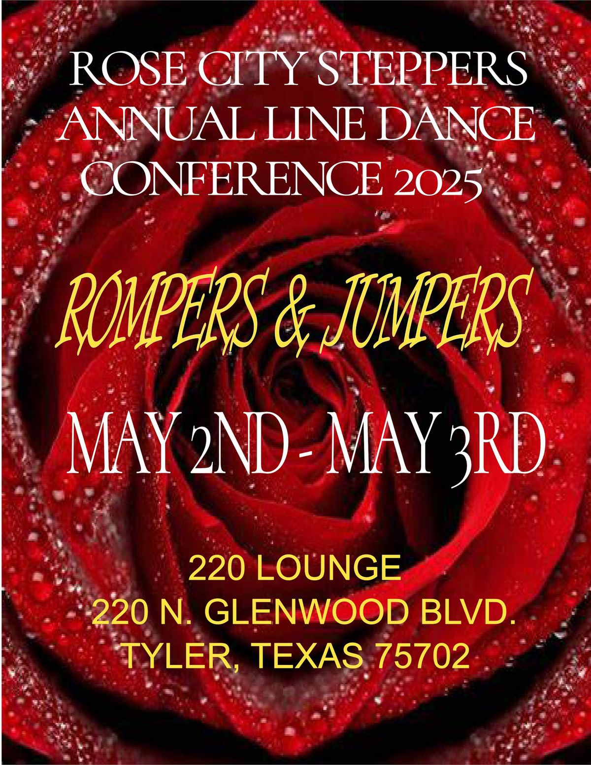 Rose-City-Steppers Annual Line Dance Conference