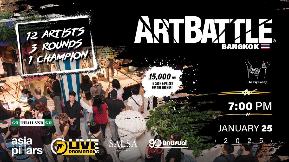 Art Battle Bangkok - January 25, 2025