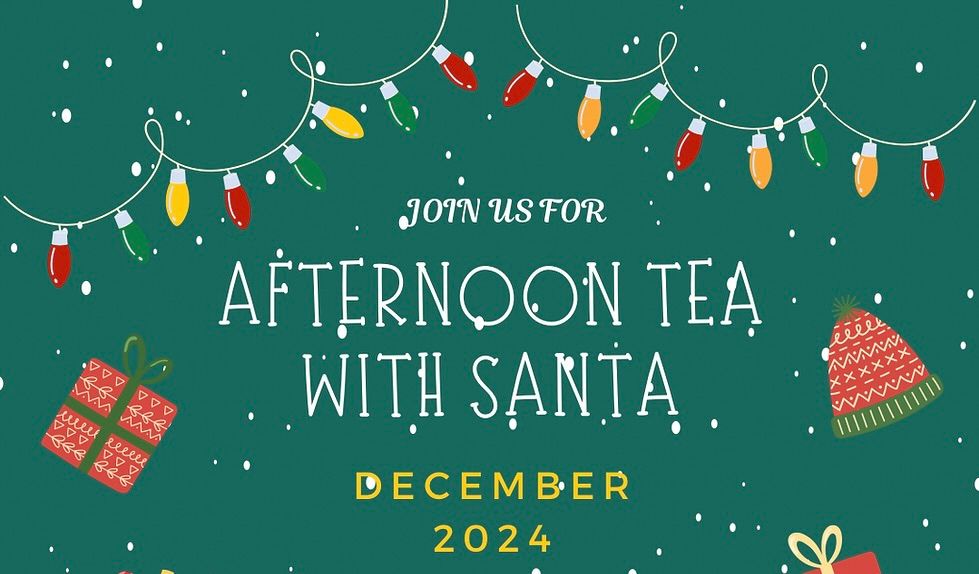 Afternoon tea with Santa