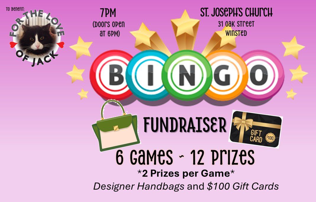 For The Love of Jack Bingo Fundraiser