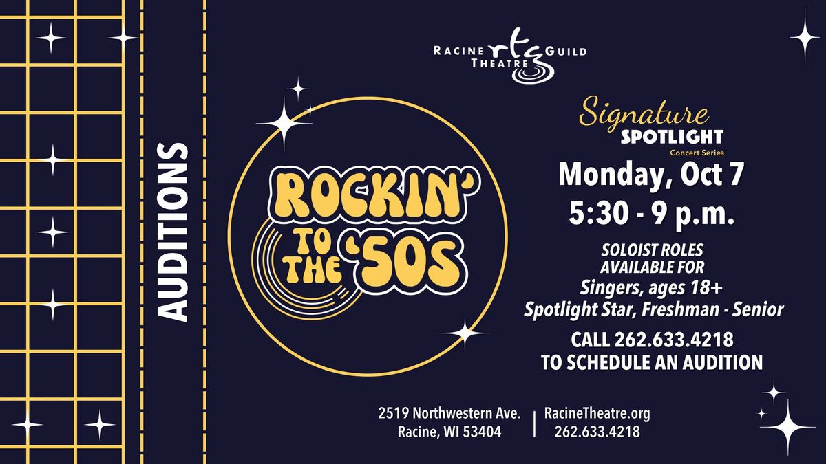 Auditions: Rockin' to the '50s