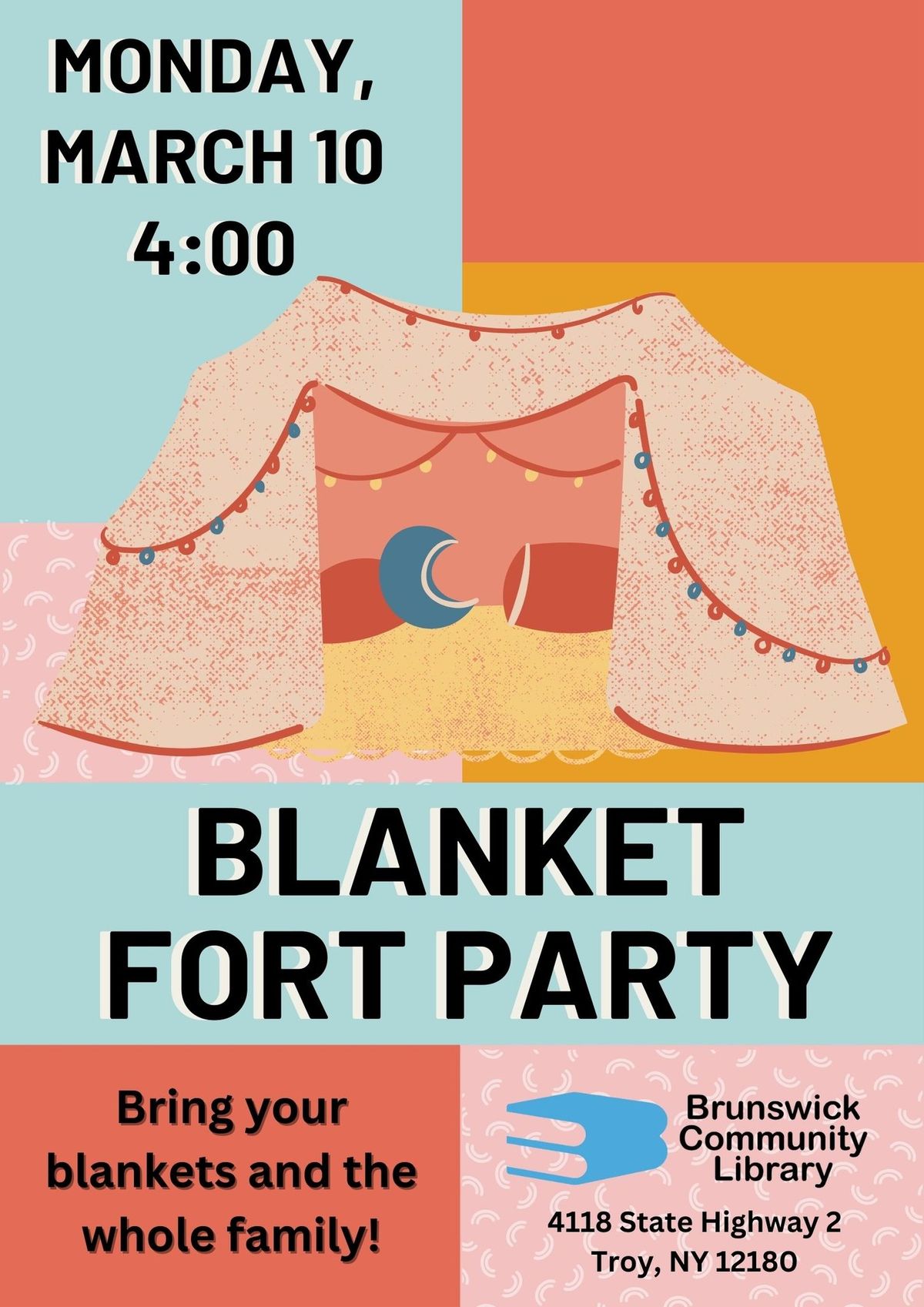 Blanket Fort Party!