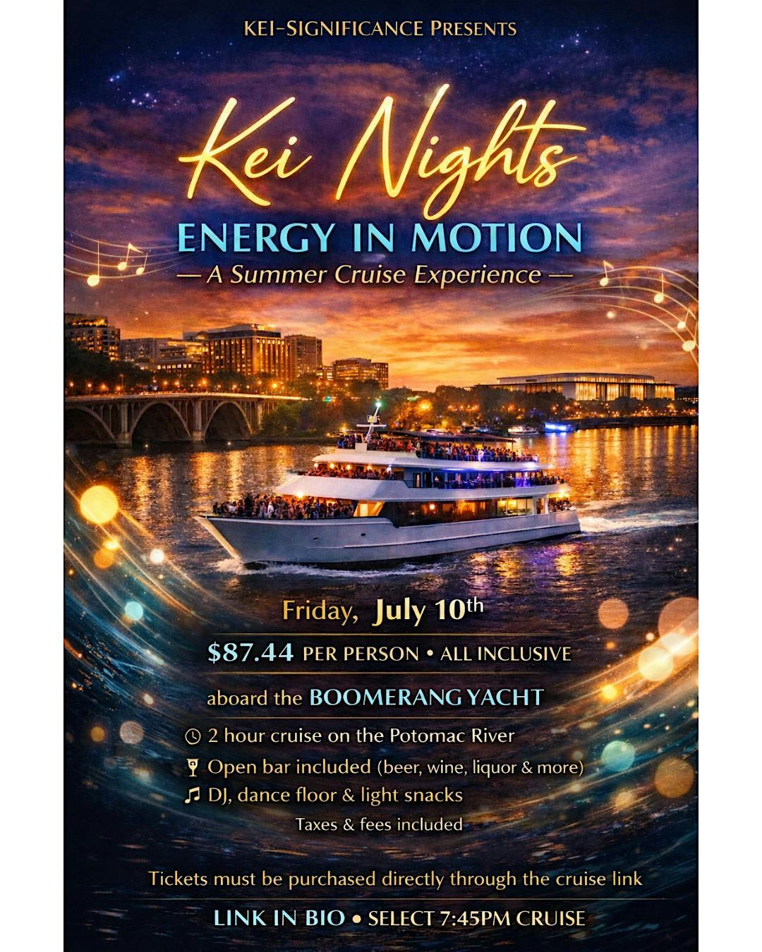 Kei Nights: Energy In Motion \u2013 Summer Cruise Experience