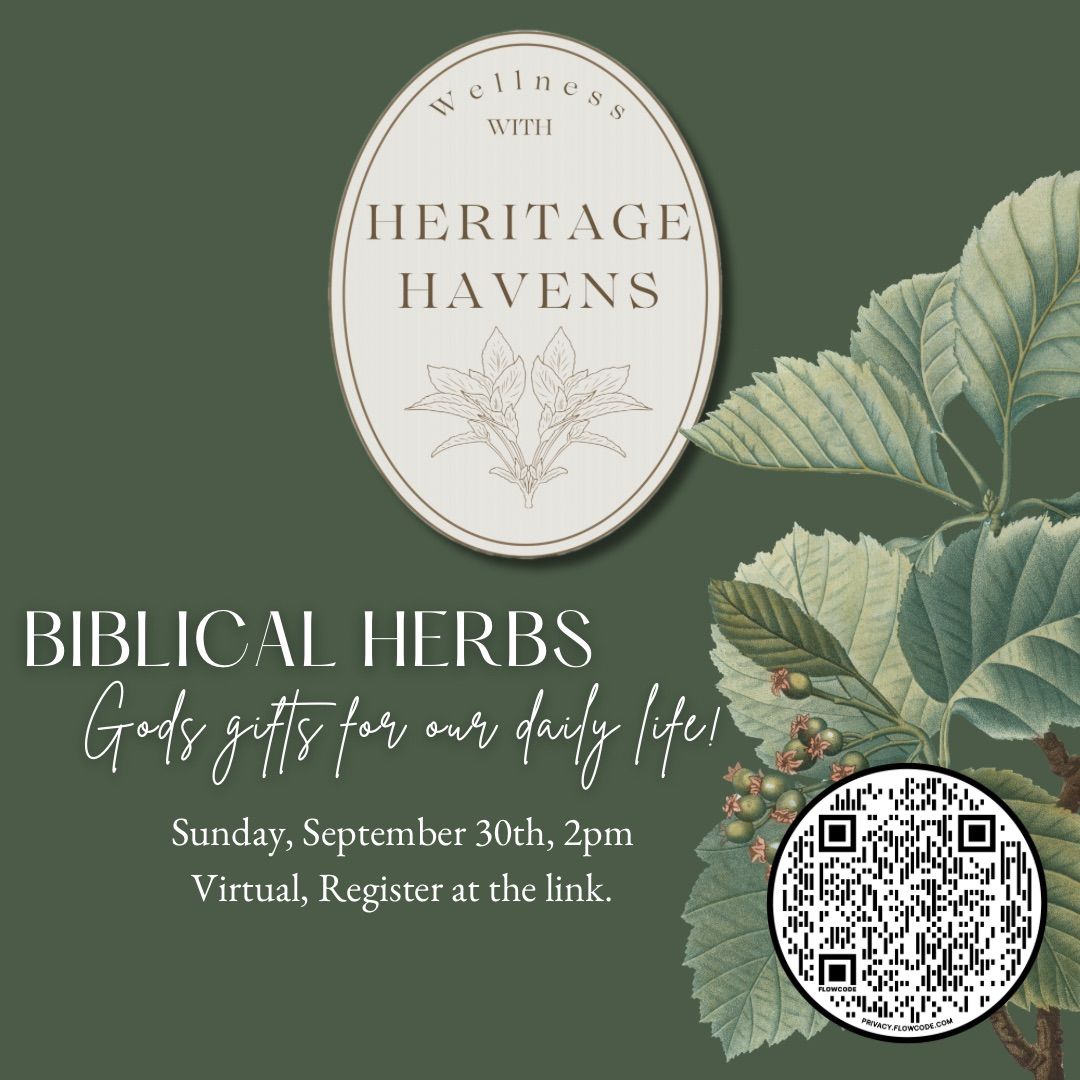 Biblical Herbs