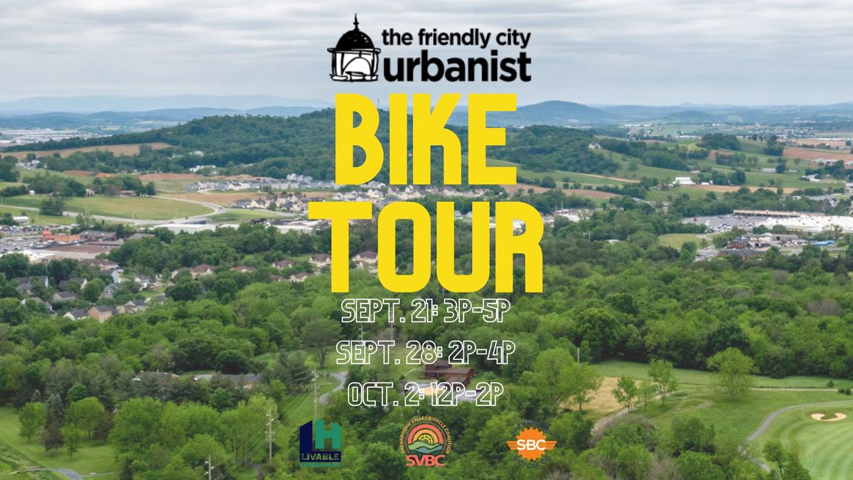 The Friendly City Urbanist Bike Tour