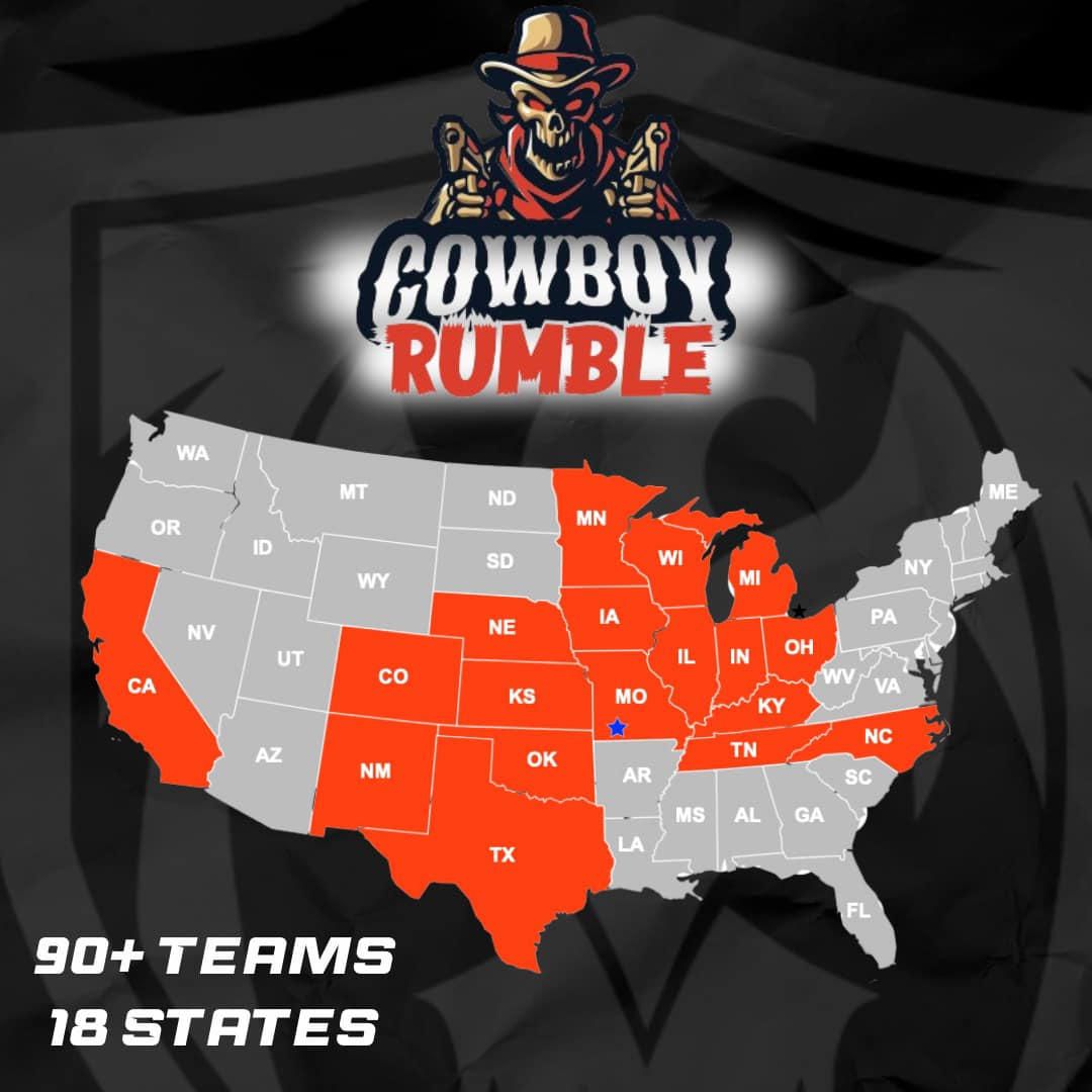Cowboy Rumble - Branson, Missouri. 90+ Teams