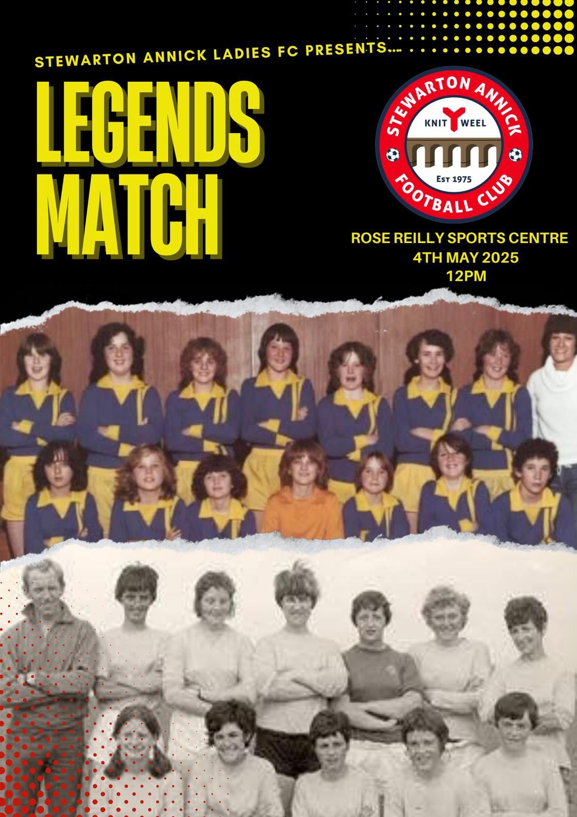 Stewarton Annick Ladies FC Legends Match