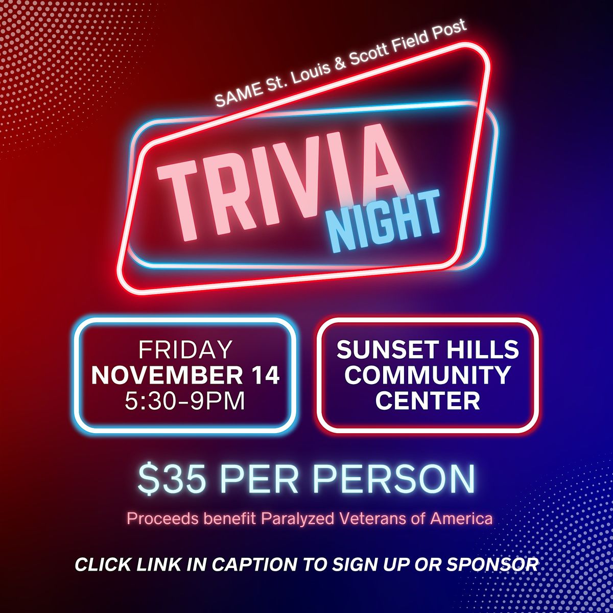 SAME St. Louis & Scott Field Post - 10th Annual Trivia Night