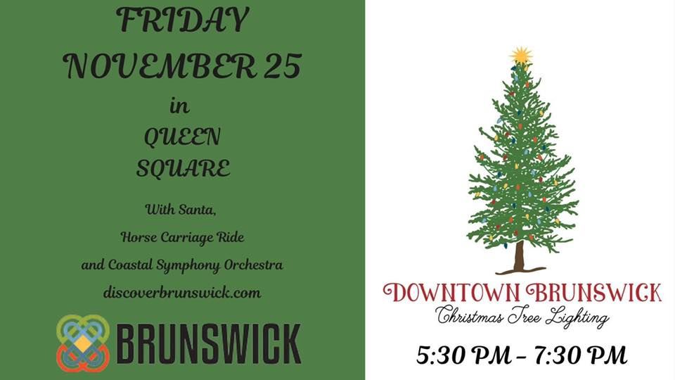 Historic Downtown Brunswick Tree Lighting, Historic Downtown Brunswick