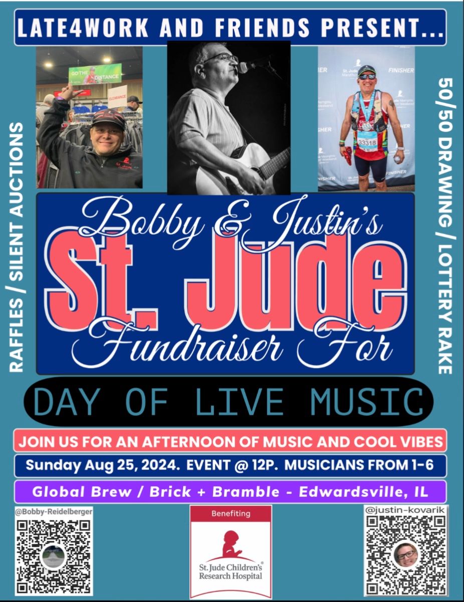 Bobby and Justin\u2019s Annual Fundraiser for St. Jude