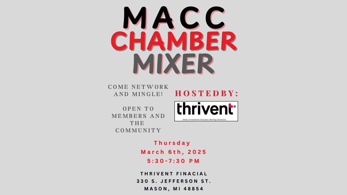  MACC Chamber Mixer 3\/6\/2025