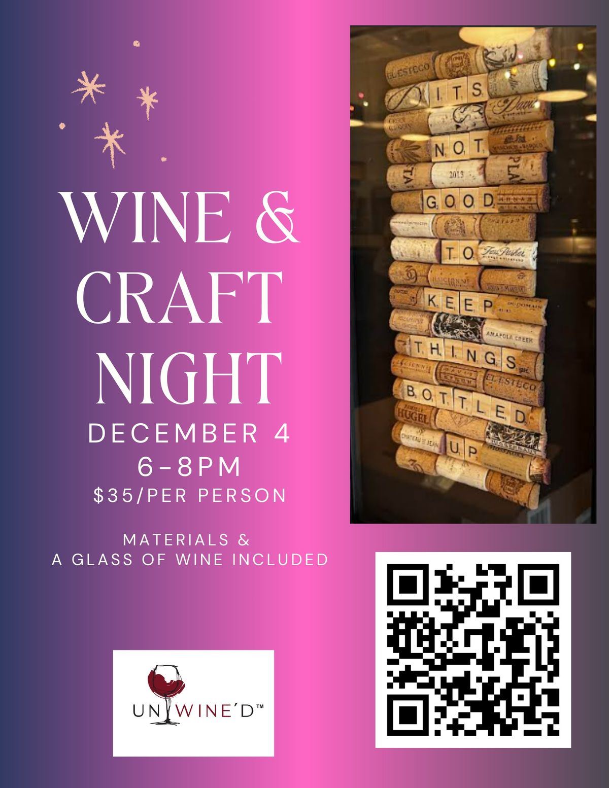 Wine & Craft Night 