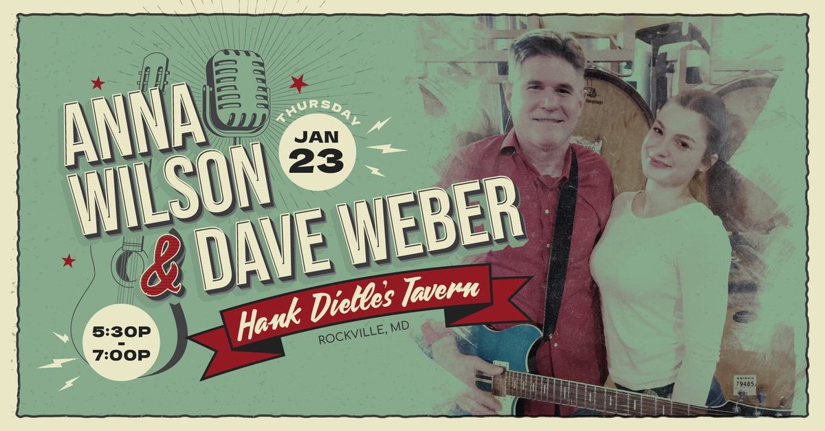 Anna Wilson & Dave Weber - Live at Hank Dietle's Tavern