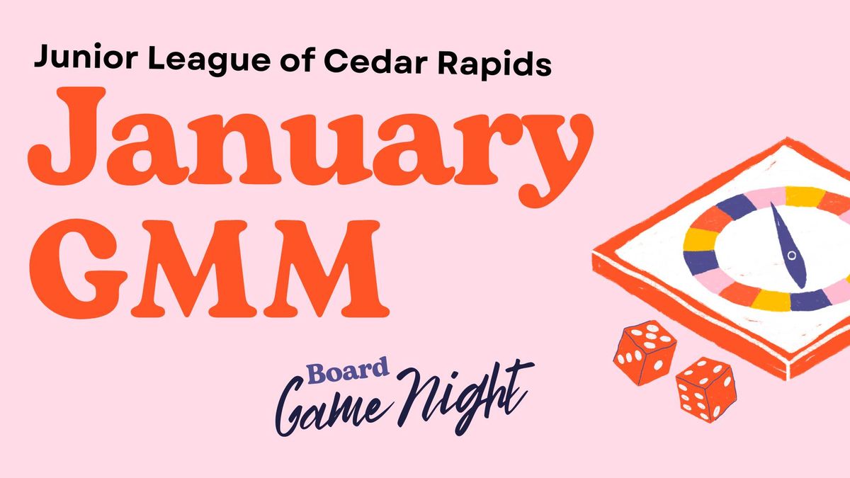 January GMM - Board Game Night