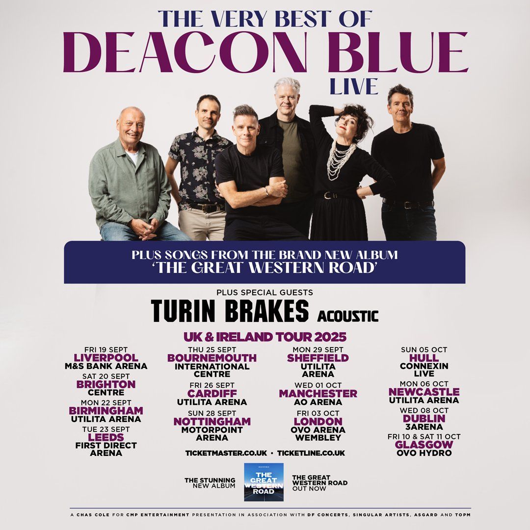 Deacon Blue Glasgow Tickets