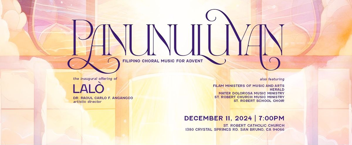 Panunuluyan: Filipino Choral Music for Advent