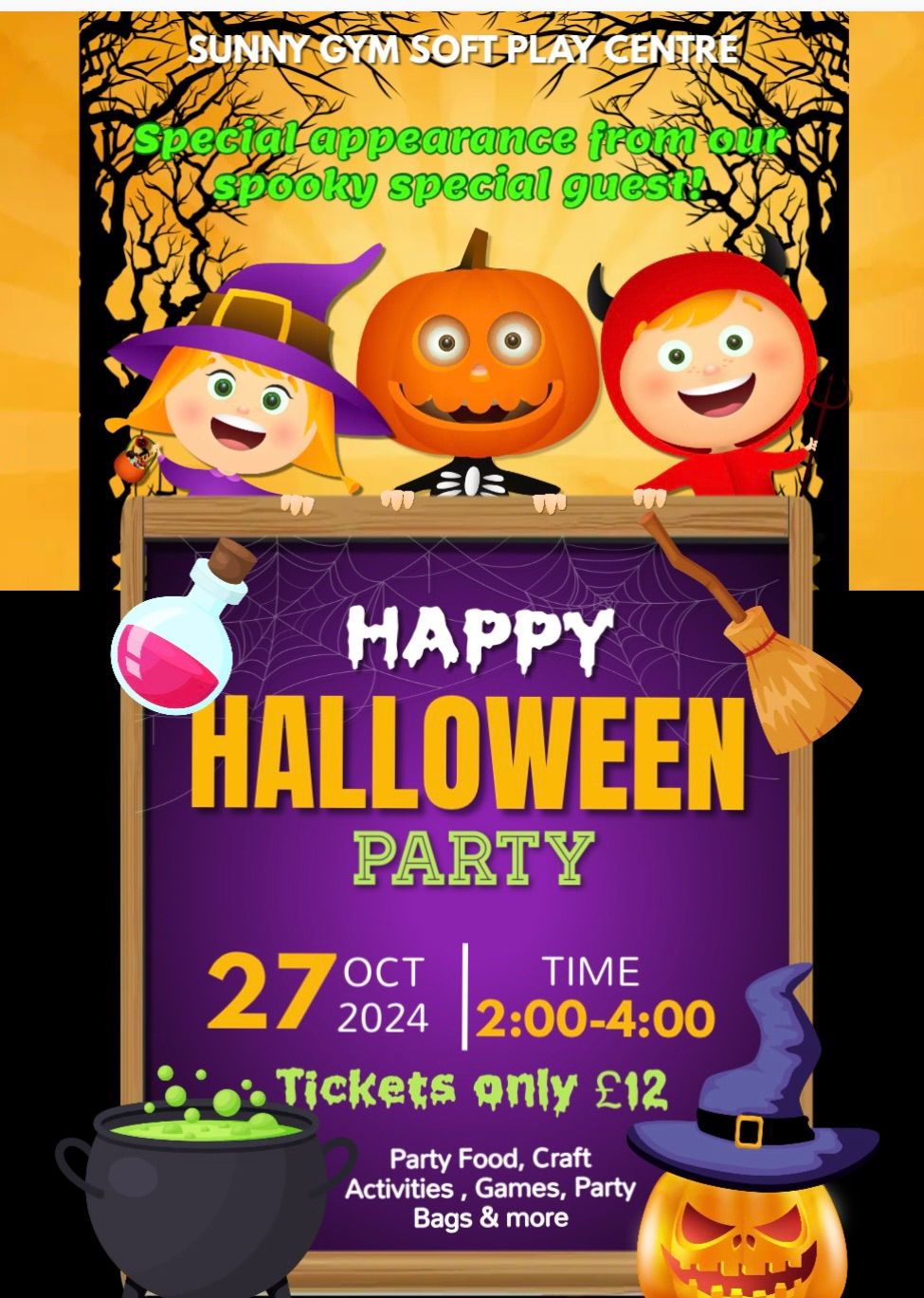 Halloween Party at Sunny Gym