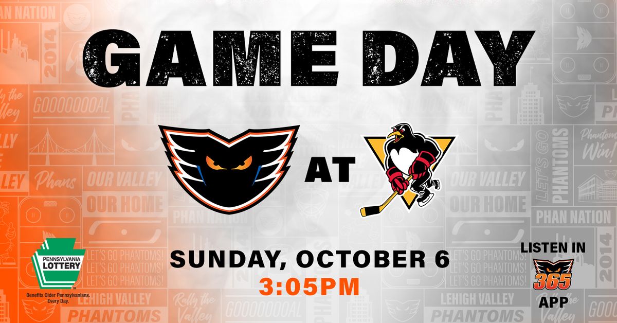 Wilkes-Barre Scranton Penguins vs. Charlotte Checkers