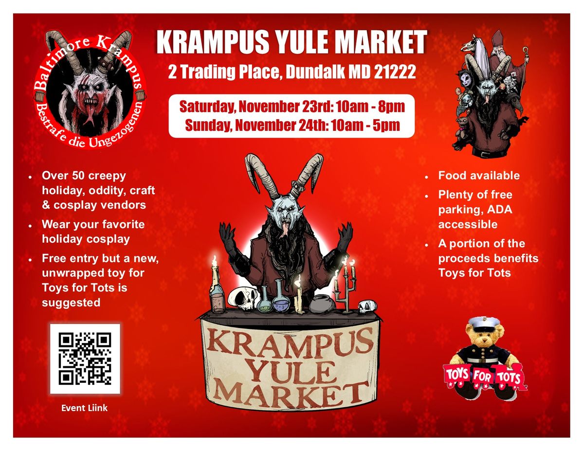 The Krampus Yule Market & Toys for Tots Collection 