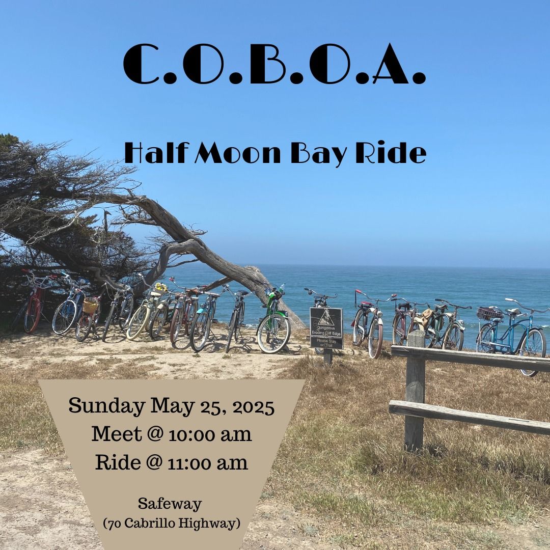 C.O.B.O.A. Half Moon Bay Vintage Bike Ride