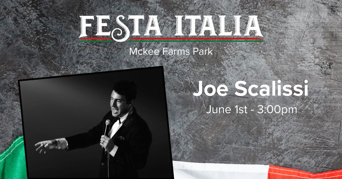 Joe Scalissi at Festa Italia 2024