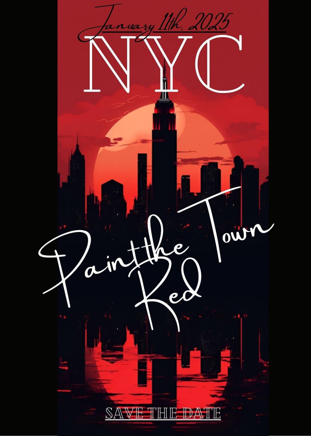 Paint the town Red- NYC