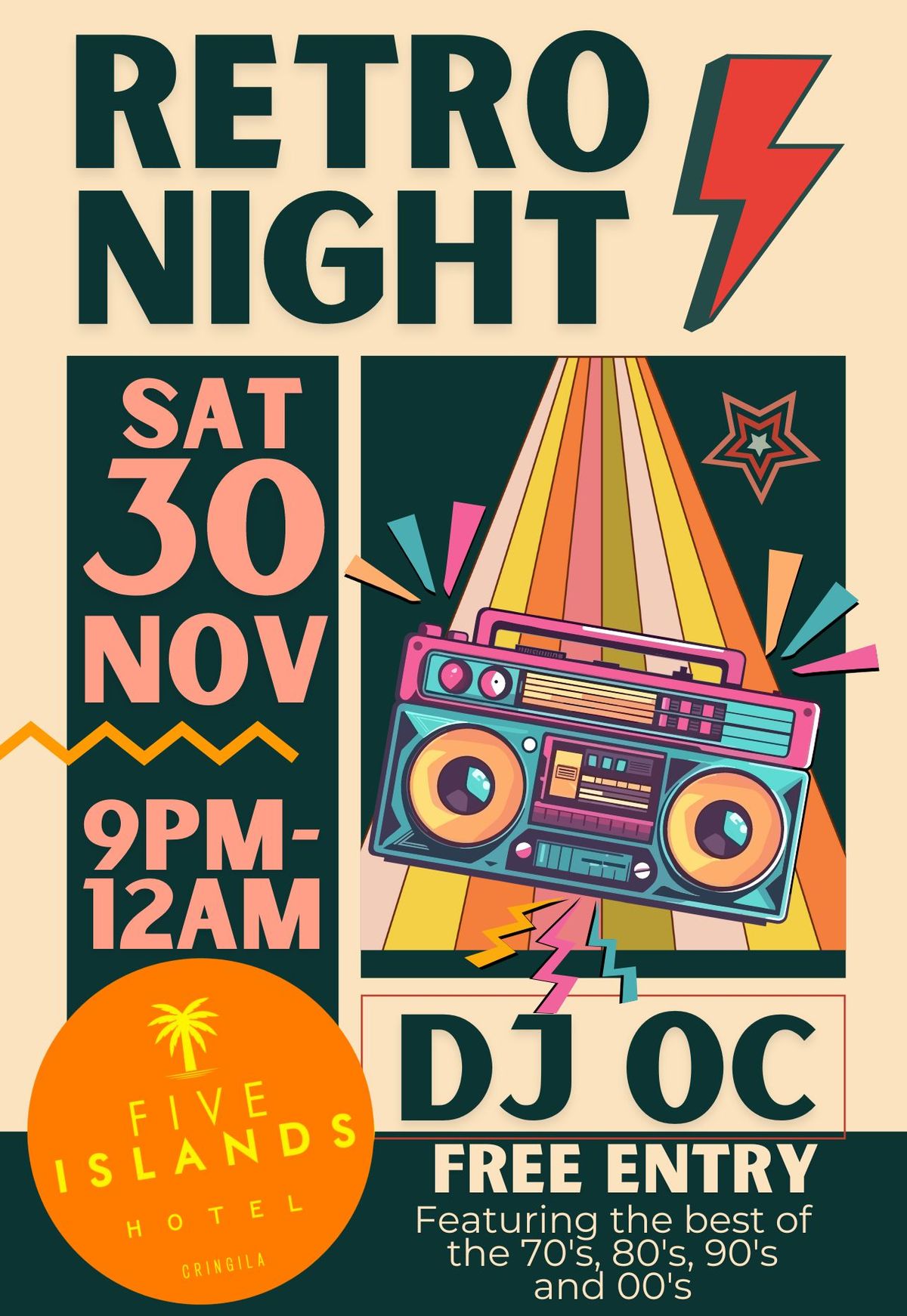 Retro Night - DJ OC