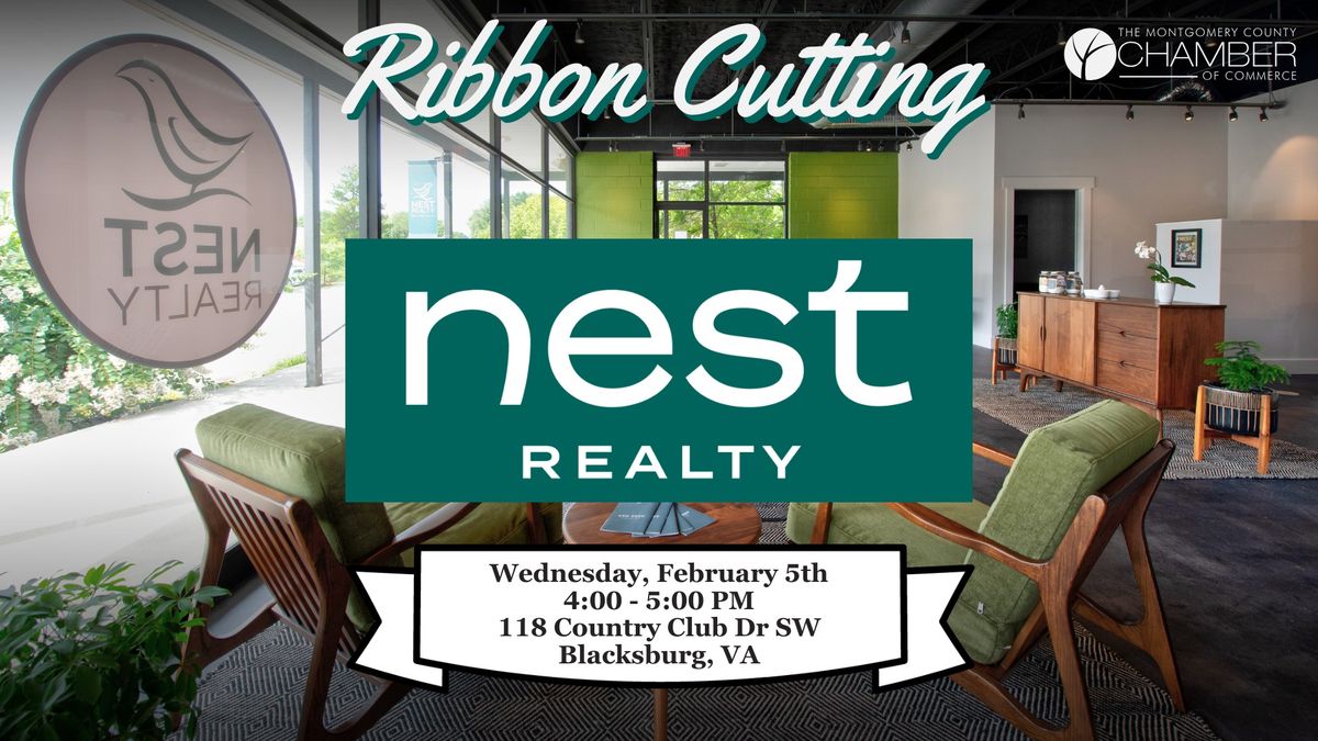 Ribbon Cutting: Nest Realty